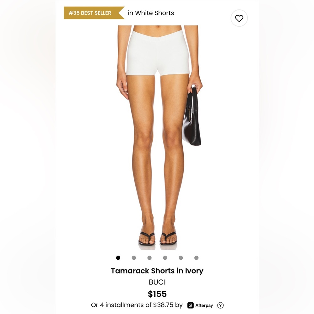 BUCI  Tamarack Shorts in Ivory